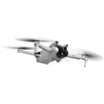DJI Mini 3 drone in flight, available at Camix camera shop UK.