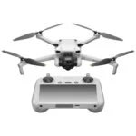 DJI drone with remote control, ideal for aerial photography and videography.