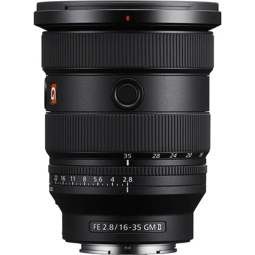 Sony FE 16-35mm f/2.8 GM II Lens, ideal for professional photography, available at Camix UK.