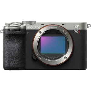 Sony mirrorless camera body with E-mount, ideal for professional photography.