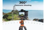 K&F Concept Lightweight Travel Tripod 2.4m 10kg Load with Detachable Monopod & Extension Arm - Image 6