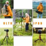 K&F Concept Lightweight Travel Tripod 2.4m 10kg Load with Detachable Monopod & Extension Arm - Image 14