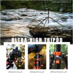 K&F Concept Lightweight Travel Tripod 2.4m 10kg Load with Detachable Monopod & Extension Arm - Image 15