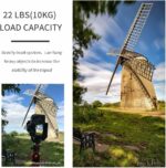 K&F Concept Lightweight Travel Tripod 2.4m 10kg Load with Detachable Monopod & Extension Arm - Image 17