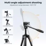 K&F Concept camera tripod with multi-angle adjustment for versatile photography.
