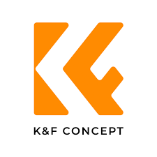 K&F Concept logo, camera accessories brand in the UK.