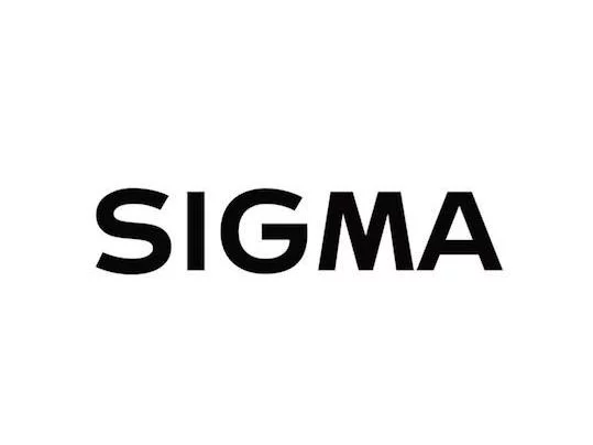 Sigma logo for camera lenses and photography equipment