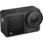 DJI Action 4 camera with wide-angle lens, available at Camix UK.
