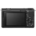 Back view of a digital camera with LCD screen and control buttons, available at Camix UK.