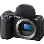 Sony mirrorless camera body with E-mount, ideal for photography enthusiasts.