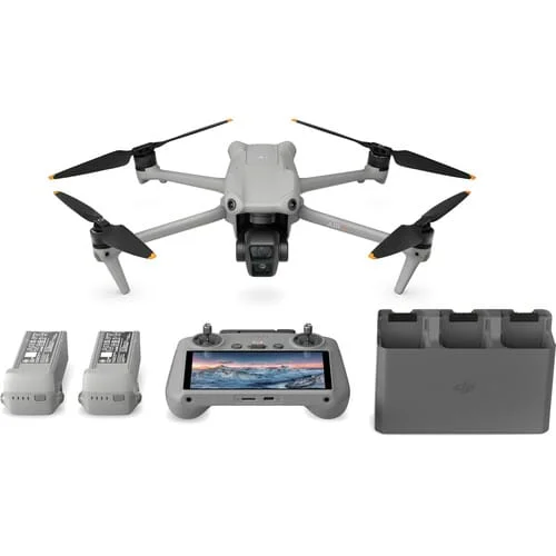DJI drone with controller, batteries, and charger from Camix camera shop UK.