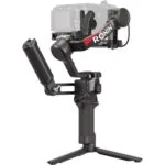 DJI Ronin camera gimbal for professional video stabilization.