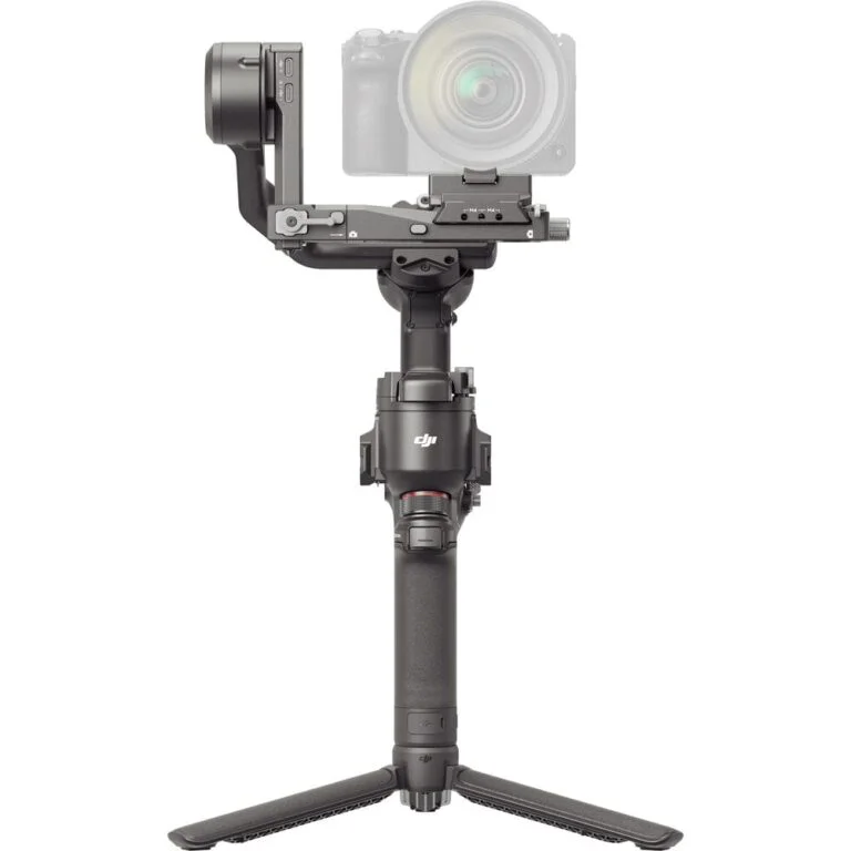 DJI gimbal stabilizer for cameras, ideal for smooth video capture, available at Camix camera shop UK.