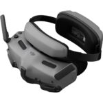 DJI drone goggles with adjustable head strap, available at Camix UK.