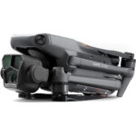 Folded DJI Mavic 3 Pro drone with Hasselblad camera, ideal for aerial photography and videography.