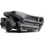 Folded DJI Mavic 3 Pro drone with Hasselblad camera, ideal for aerial photography and videography.