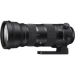 Sigma telephoto zoom lens for professional photography, available at Camix camera shop UK.