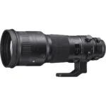 Sigma telephoto lens for professional photography, available at Camix camera shop UK.