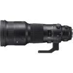 Sigma telephoto lens for professional photography, available at Camix camera shop UK.