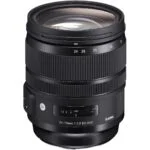 Sigma 24-70mm f/2.8 DG lens for professional photography.