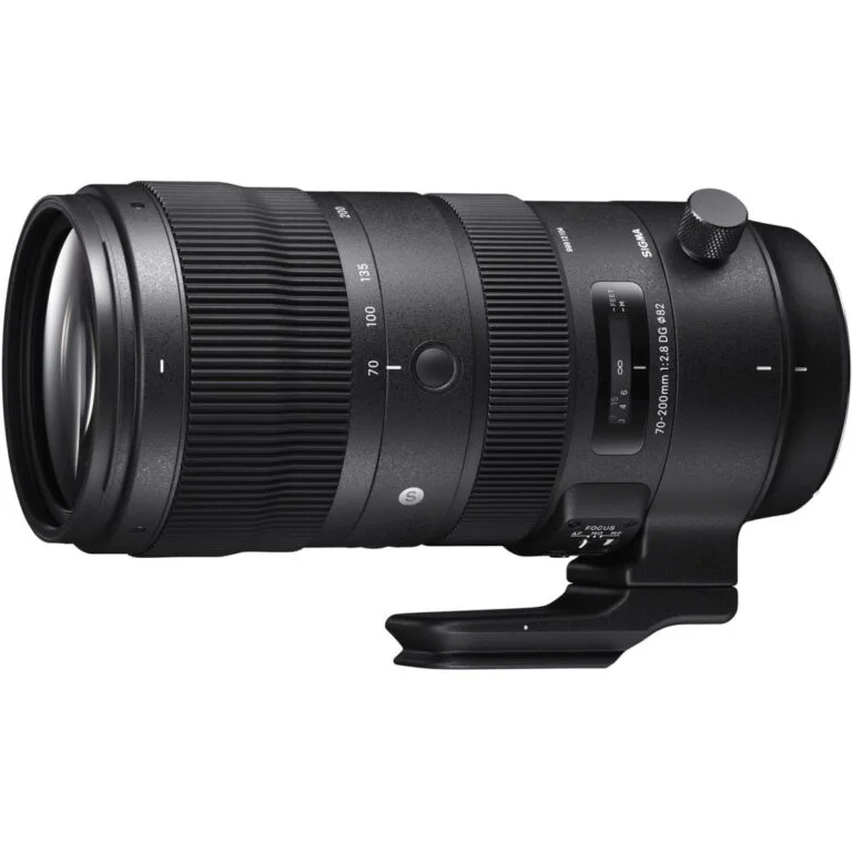Sigma 70-200mm f/2.8 DG OS HSM Sports lens for professional photography.