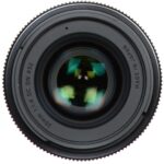 Close-up of a Sigma camera lens, ideal for photography enthusiasts.