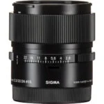 Sigma lens for mirrorless cameras, ideal for photography enthusiasts in the UK.