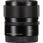 Black camera lens with focus and zoom rings, suitable for various photography needs.