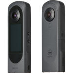 Ricoh Theta 360-degree camera, ideal for immersive photography and video.