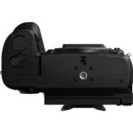 Bottom view of a professional camera body, ideal for photography enthusiasts in the UK.