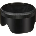 Sigma lens hood for 50mm lens, essential camera accessory for photographers.