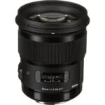 Sigma 50mm f/1.4 DG lens for professional photography, available at Camix camera shop UK.