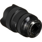 Sigma camera lens with hood, ideal for professional photography in the UK.