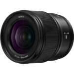 Panasonic Lumix 18mm f/1.8 lens, ideal for mirrorless cameras and photography enthusiasts.