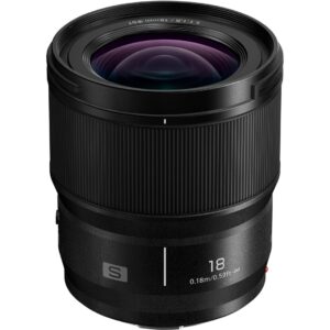 Panasonic L mount wide angle lens for professional photography.