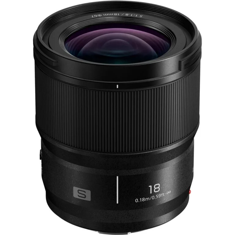 Panasonic L mount wide angle lens for professional photography.