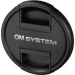 OM System camera lens cap for photography gear