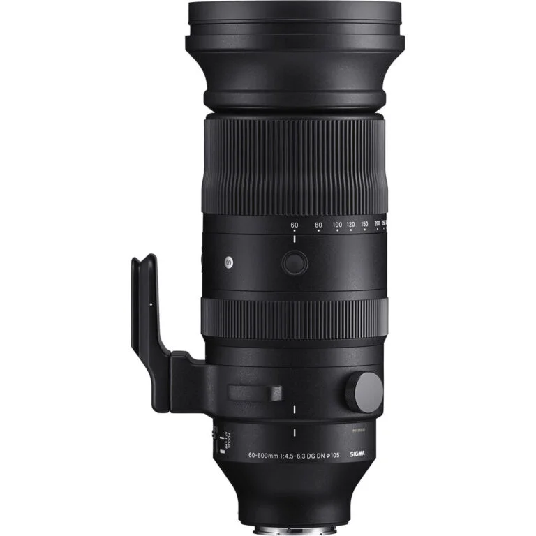 Sigma zoom lens for professional photography, available at Camix camera shop UK.