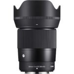 Sigma 23mm f/1.4 DC DN lens for mirrorless cameras, ideal for photography enthusiasts.