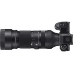 Professional camera with a large telephoto lens, ideal for wildlife photography, available at Camix UK.