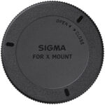Sigma lens cap for X mount, available at Camix camera shop UK.