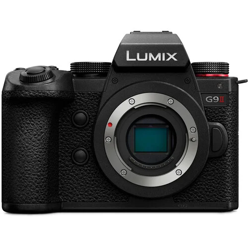 Panasonic Lumix G9 II mirrorless camera body, ideal for professional photography.