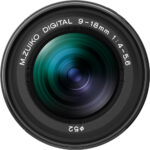 M.Zuiko Digital 9-18mm lens for mirrorless cameras, available at Camix UK.