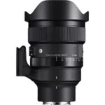 Sigma 15mm f/1.4 DG DN Fisheye lens for mirrorless cameras.