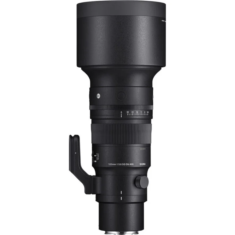 Sigma 500mm f/4 DG OS HSM Sports lens for professional photography.