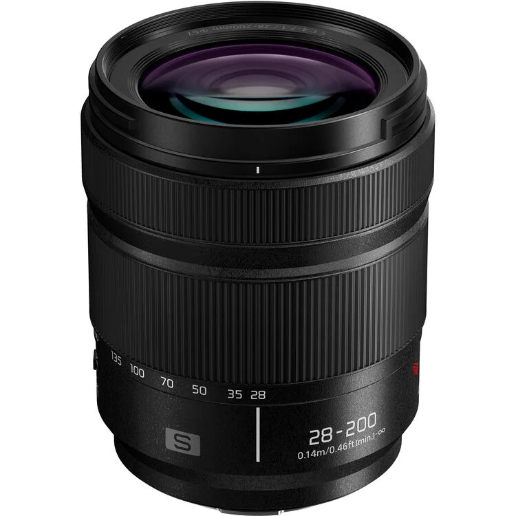 Panasonic L mount zoom lens for digital cameras, available at Camix UK.