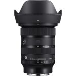 Sigma 24-70mm f/2.8 DG DN Art lens for mirrorless cameras, ideal for professional photography.