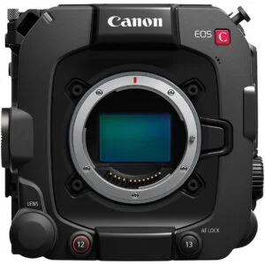 Canon EOS C cinema camera body available at Camix UK.