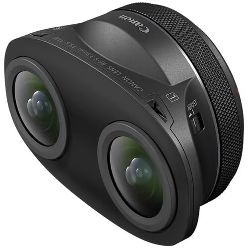 Canon RF 5.2mm f/2.8L dual fisheye lens for mirrorless cameras