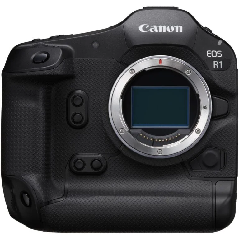 Canon EOS R1 camera body available at Camix, UK camera shop.
